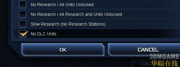 玩家可以通过这个排除选项来排除DLC