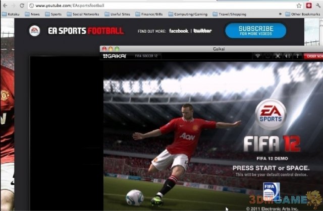 现在想玩《FIFA12》的PC试玩版