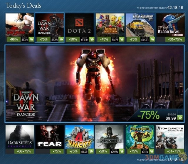 今天的Steam圣诞季促销有如下游戏：