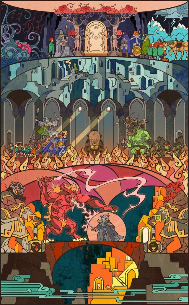 这里的作品都来自Hobbit
