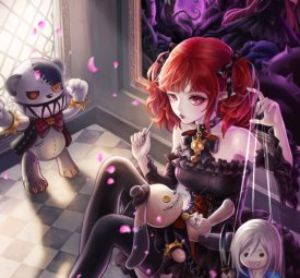 《DNF》韩服剑鬼奶萝同人原画分享1