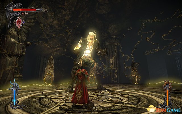 穿过蜿蜒的隧道。