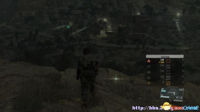 最好就是去到村子正南面的山头上进行观
