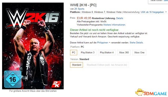 相信这款粉丝众多的游戏 WWE 2K