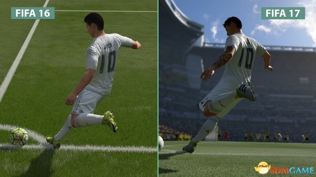 相比前作《FIFA 16》有何进步呢