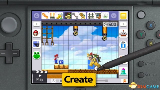 3DS版《超级马里奥制造》徽章挑战的