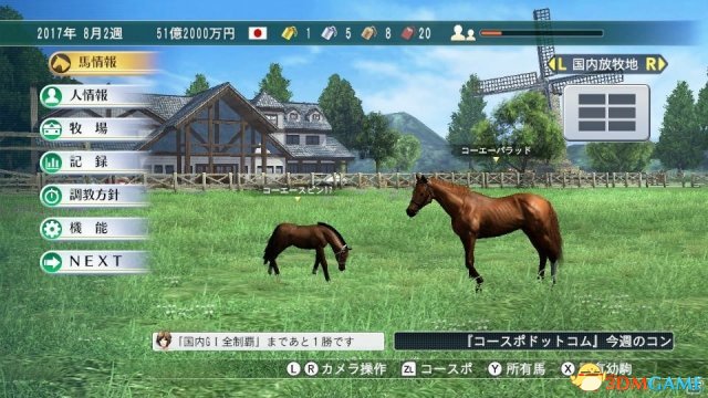 本作中玩家将扮演一名赛马大亨
