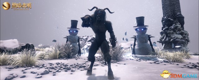 这里的雪人也变得有些奇怪
