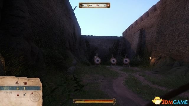 本作的弓箭射击抛物线弹道比较明显