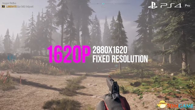 而PS4 Pro版则是1620P分辨