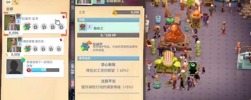 虽然每个员工都有一份他们能够执行的工