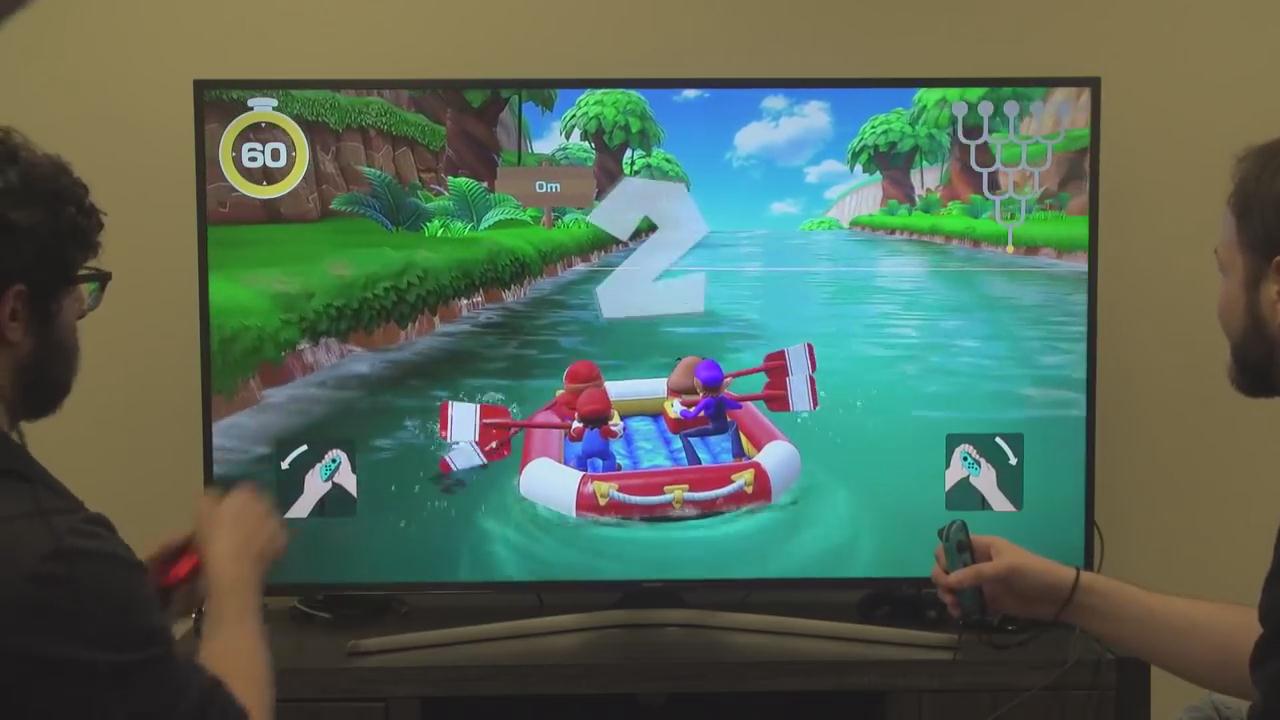 游戏充分发挥了Switch Joy-