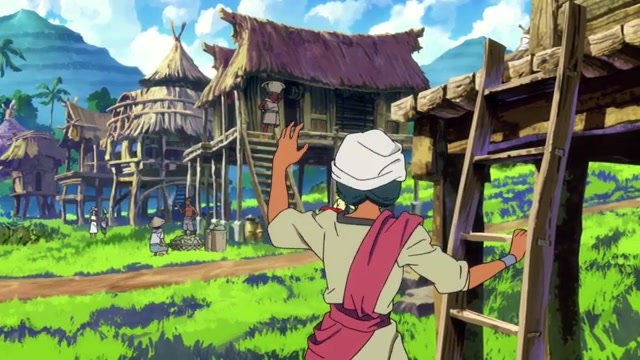 这段视频由日本和美国两家受欢迎的动画