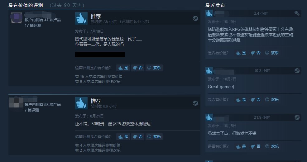 让我们来看看评论区的玩家们都是怎么夸