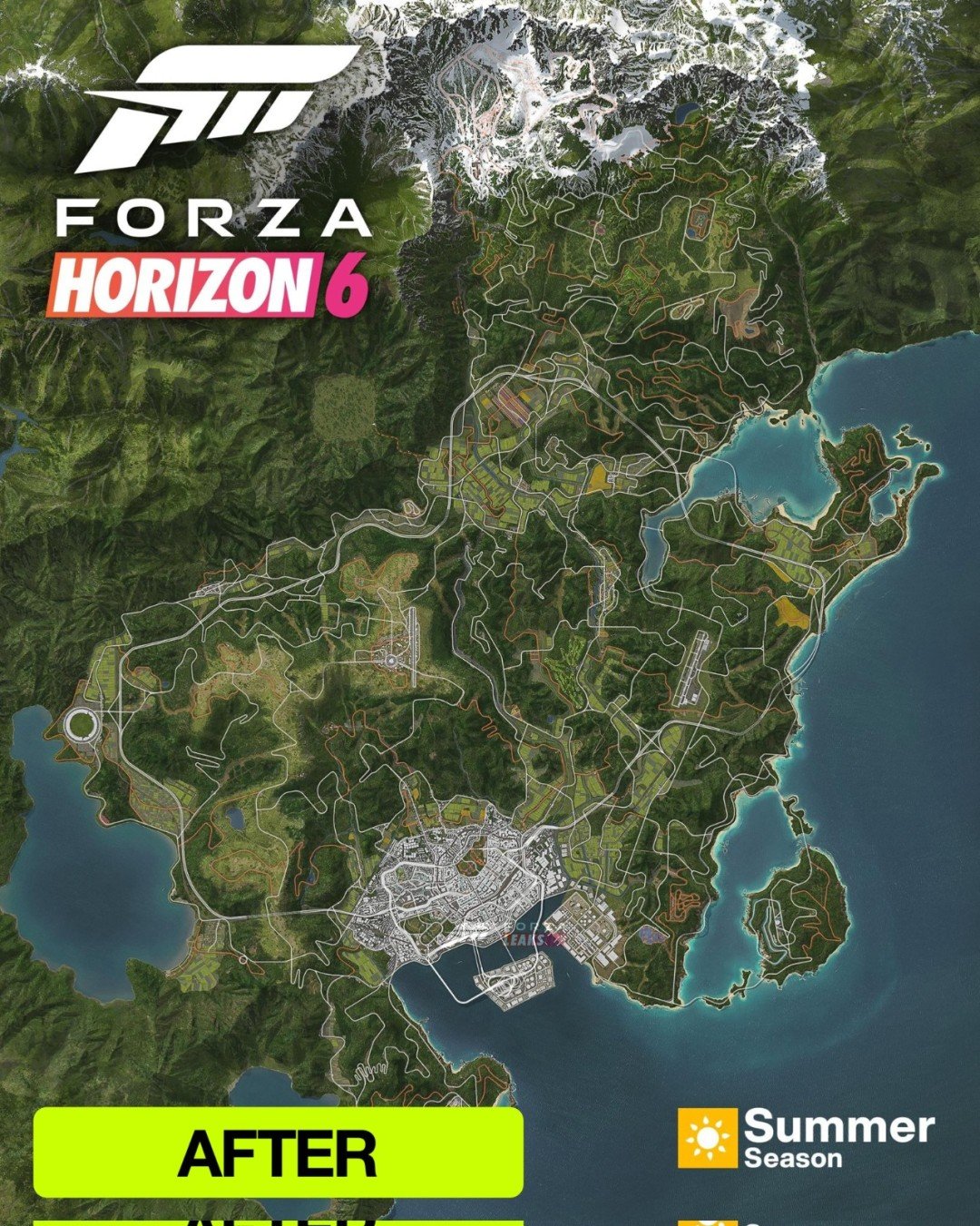 全球地图的道路布局被修改了