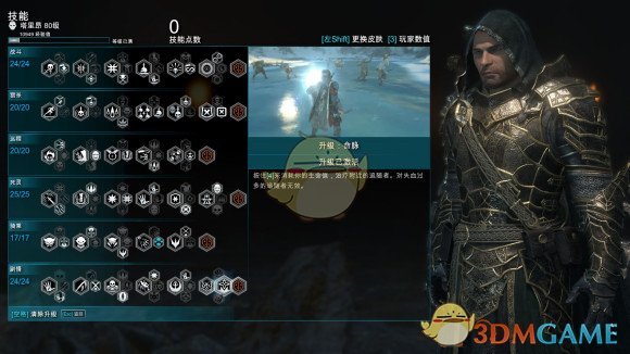 特别是塔里昂的技能加点