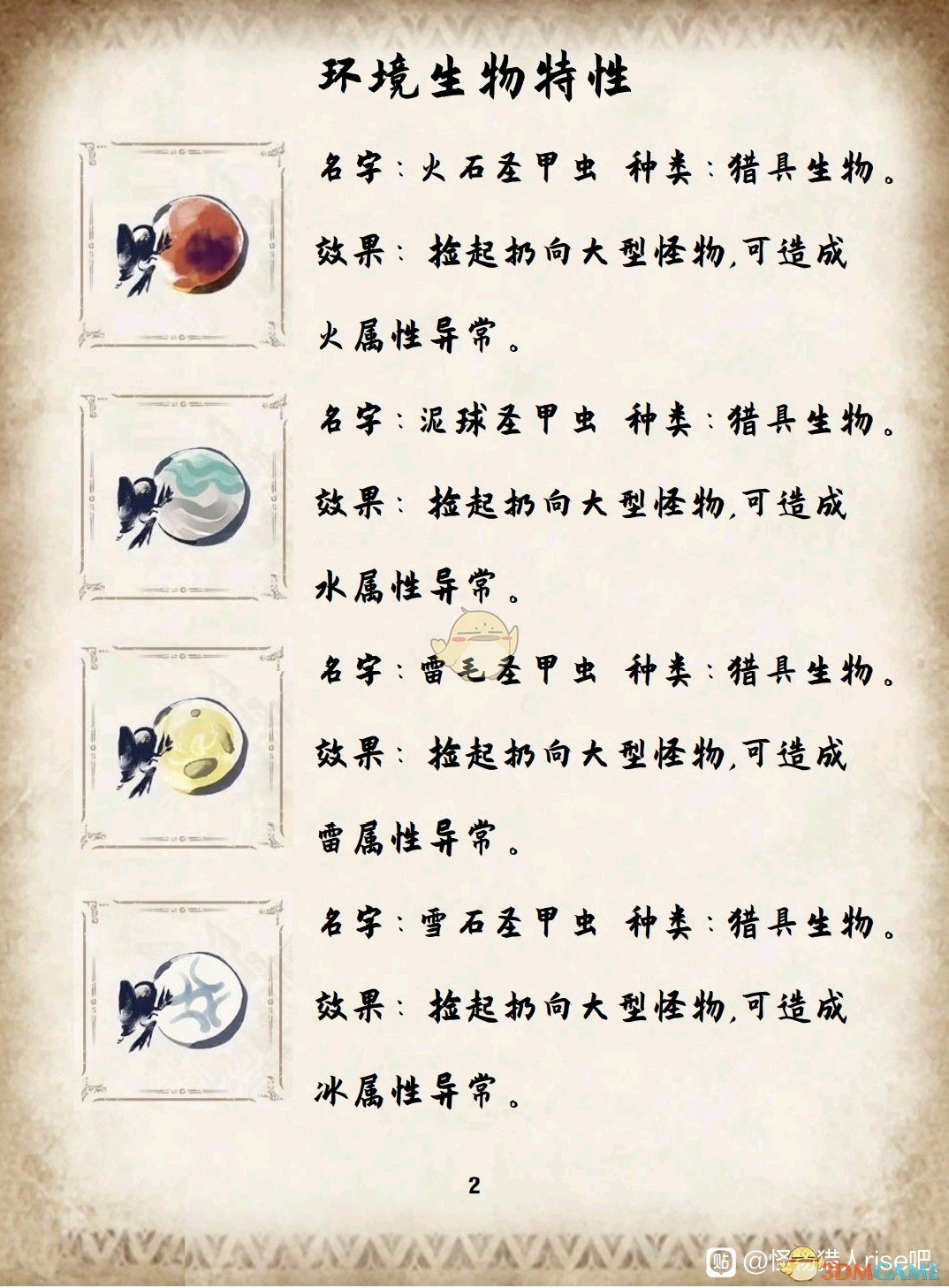 有些是像道具一样可以携带在身上使用的
