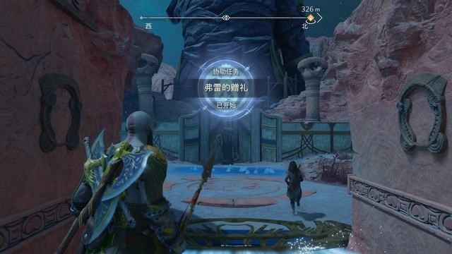 此支线在进入“禁忌荒原”后抵达指定地